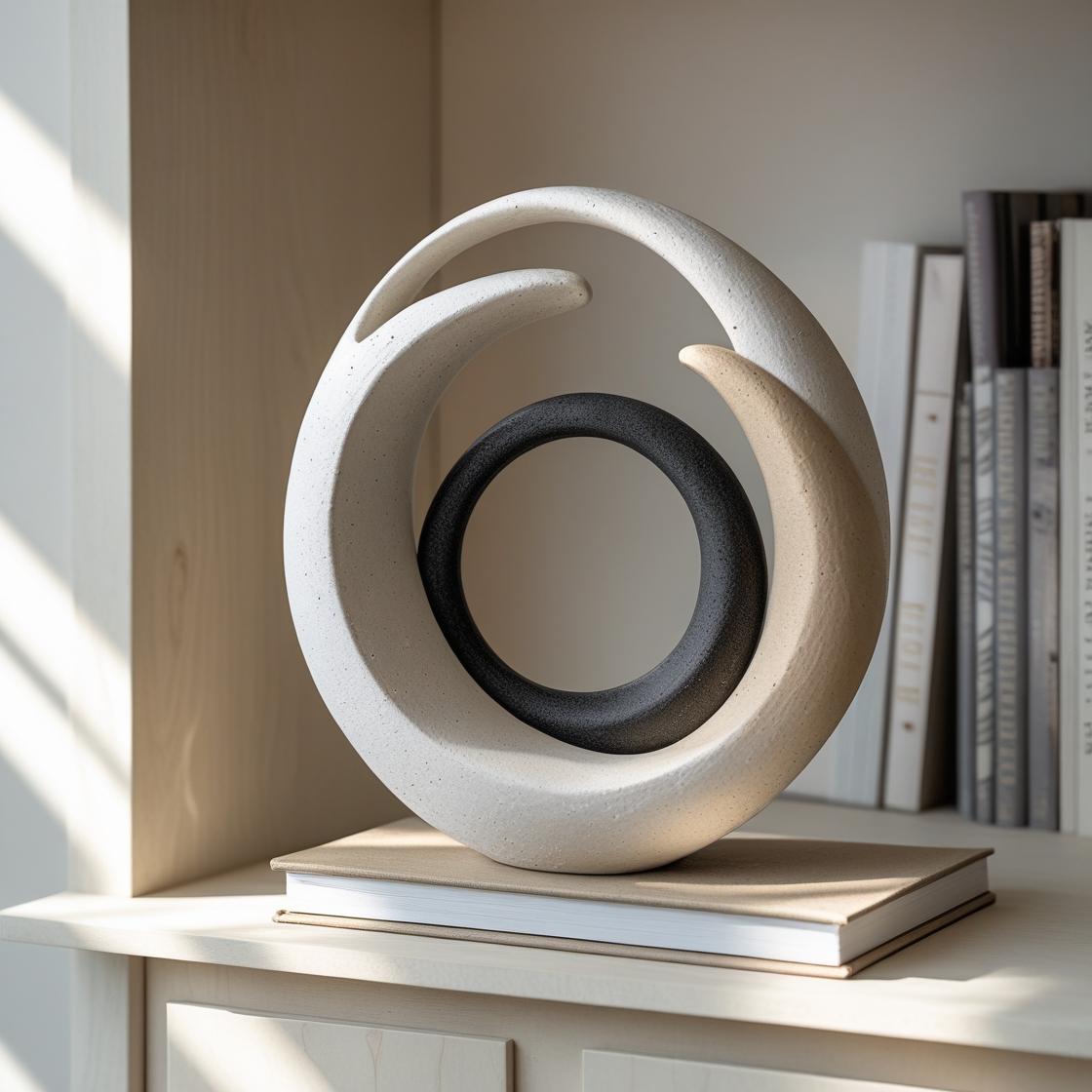 Pakistan handmade ceramic sculpture to fit into the modern eco-friendly homes.